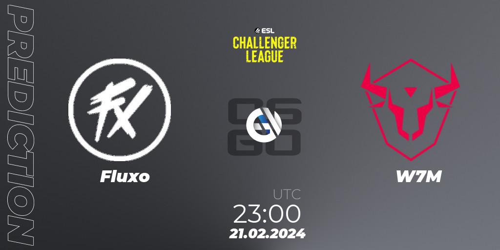 Fluxo - W7M: ennuste. 21.02.2024 at 23:00, Counter-Strike (CS2), ESL Challenger League Season 47: South America