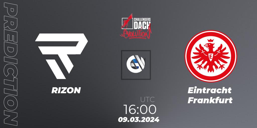 RIZON - Eintracht Frankfurt: ennuste. 09.03.2024 at 19:00, VALORANT, VALORANT Challengers 2024 DACH: Evolution Split 1