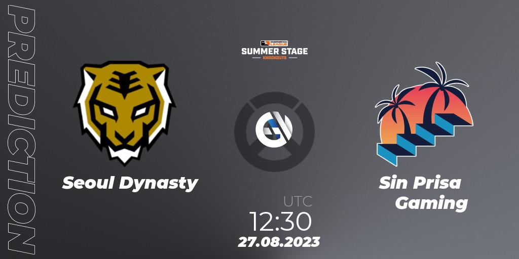 Seoul Dynasty - Sin Prisa Gaming: ennuste. 03.09.23, Overwatch, Overwatch League 2023 - Summer Stage Knockouts