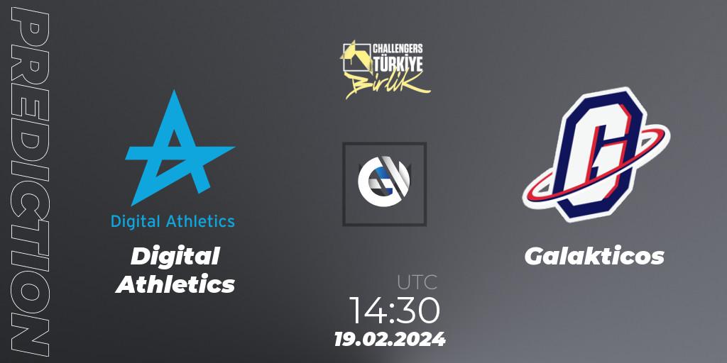 Digital Athletics - Galakticos: ennuste. 19.02.24, VALORANT, VALORANT Challengers 2024 Turkey: Birlik Split 1