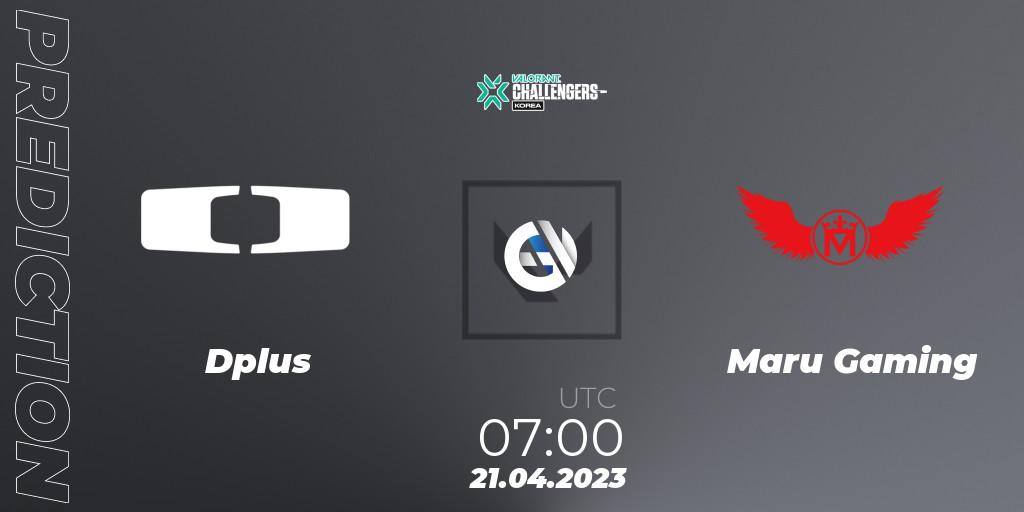 Dplus - Maru Gaming: ennuste. 21.04.2023 at 07:00, VALORANT, VALORANT Challengers 2023: Korea Split 2 - Regular League