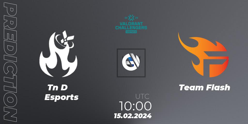Tàn Dư Esports - Team Flash: ennuste. 15.02.2024 at 10:00, VALORANT, VALORANT Challengers 2024 Vietnam: Split 1
