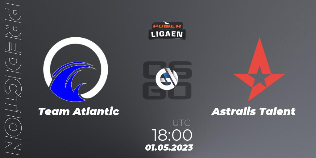 Team Atlantic - Astralis Talent: ennuste. 09.05.2023 at 18:00, Counter-Strike (CS2), Dust2.dk Ligaen Season 23