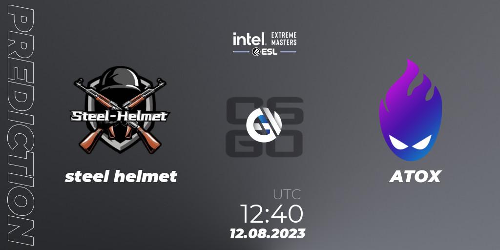 steel helmet - ATOX: ennuste. 12.08.2023 at 12:40, Counter-Strike (CS2), IEM Sydney 2023 Asia Open Qualifier 2