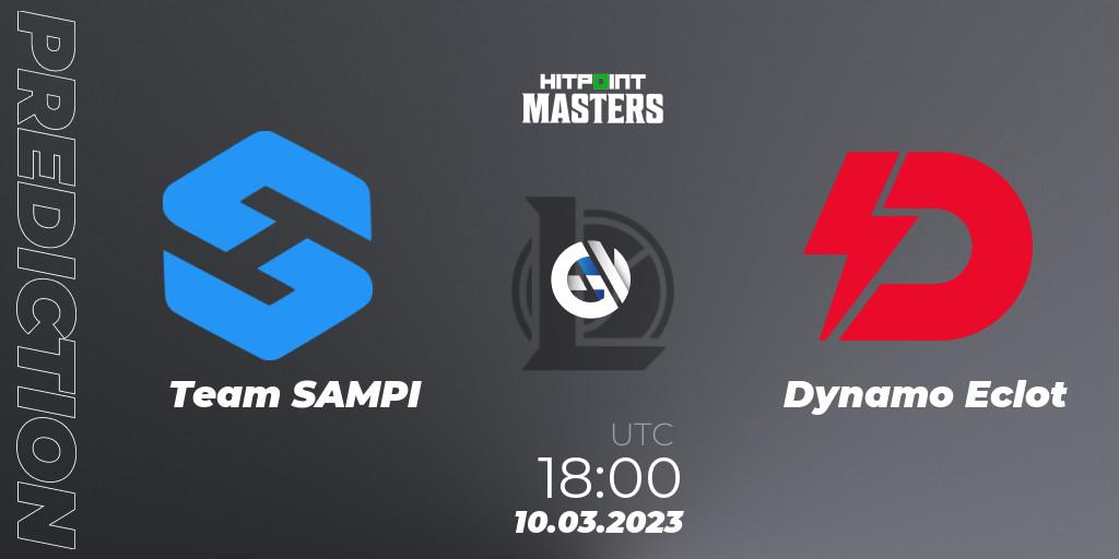 Team SAMPI - Dynamo Eclot: ennuste. 14.03.2023 at 18:00, LoL, Hitpoint Masters Spring 2023