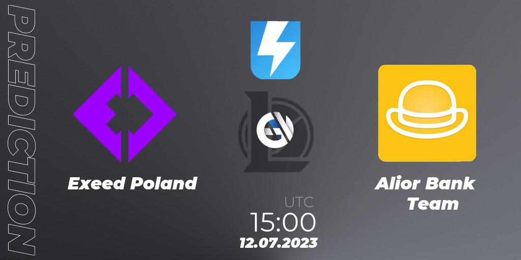 Exeed Poland - Alior Bank Team: ennuste. 20.06.2023 at 16:00, LoL, Ultraliga Season 10 2023 Regular Season