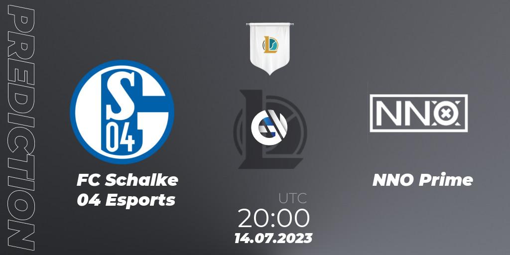 FC Schalke 04 Esports - NNO Prime: ennuste. 14.07.23, LoL, Prime League Summer 2023 - Group Stage