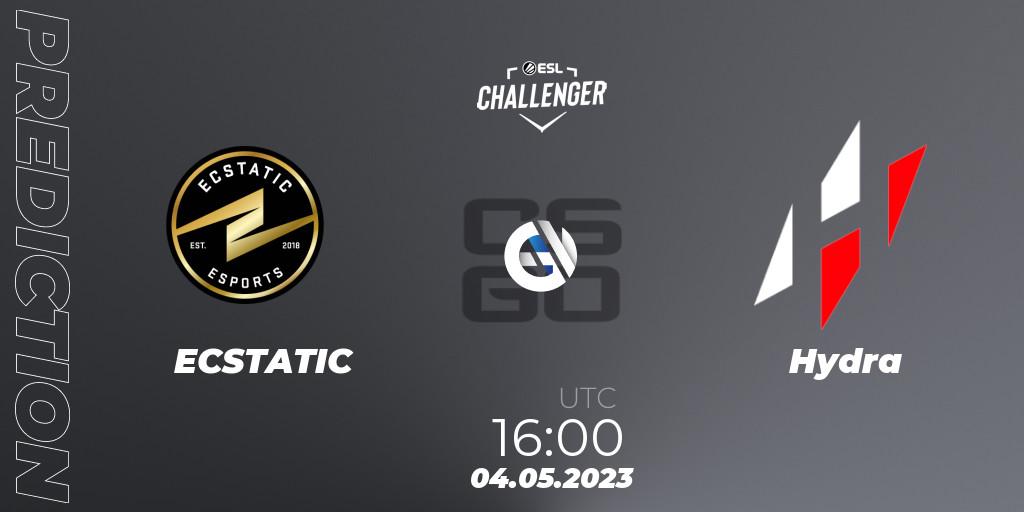 ECSTATIC - Hydra: ennuste. 04.05.2023 at 16:00, Counter-Strike (CS2), ESL Challenger Katowice 2023: European Open Qualifier