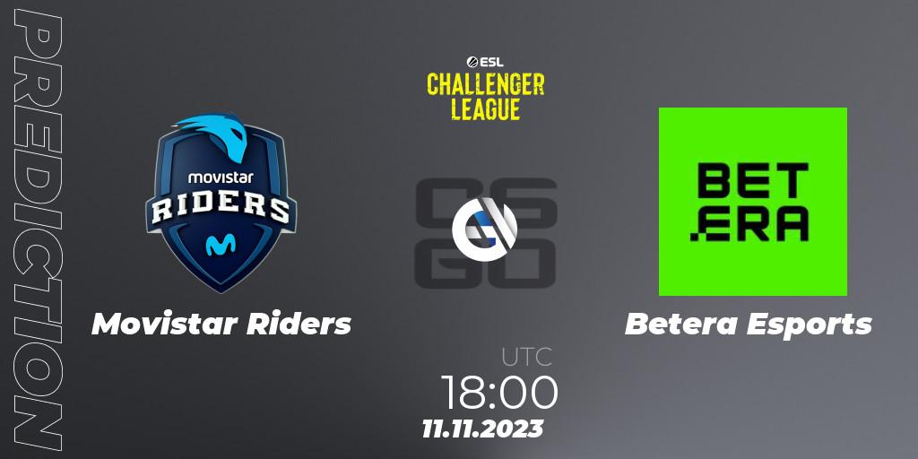 Movistar Riders - Betera Esports: ennuste. 11.11.23, CS2 (CS:GO), ESL Challenger League Season 46: Europe