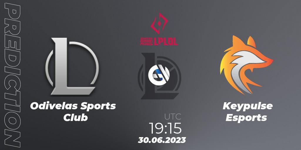 Odivelas Sports Club - Keypulse Esports: ennuste. 30.06.2023 at 19:15, LoL, LPLOL Split 2 2023 - Group Stage