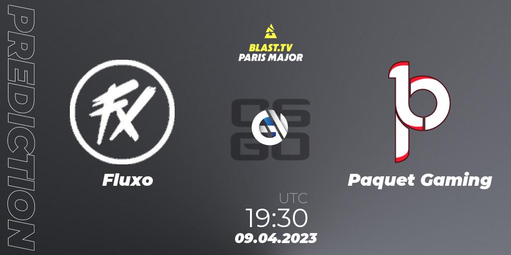 Fluxo - Paquetá Gaming: ennuste. 09.04.2023 at 19:30, Counter-Strike (CS2), BLAST.tv Paris Major 2023 Americas RMR