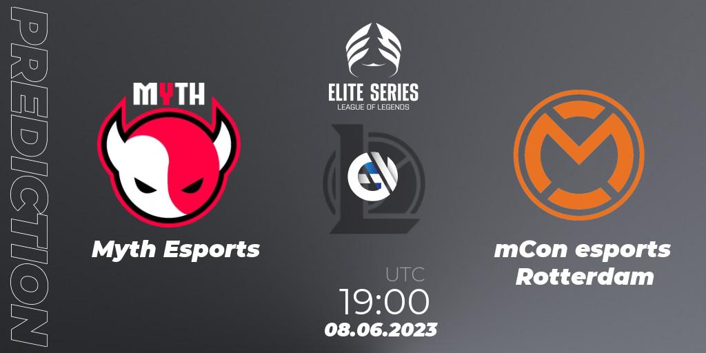 Myth Esports - mCon esports Rotterdam: ennuste. 08.06.23, LoL, Elite Series Summer 2023
