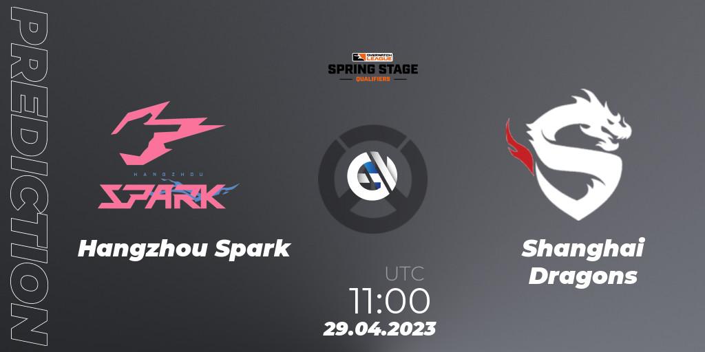 Hangzhou Spark - Shanghai Dragons: ennuste. 29.04.2023 at 12:00, Overwatch, OWL Stage Qualifiers Spring 2023 West