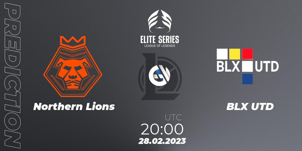 Northern Lions - BLX UTD: ennuste. 28.02.2023 at 20:00, LoL, Elite Series Spring 2023 - Group Stage