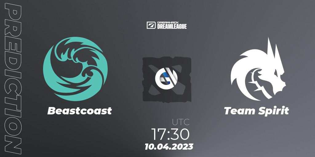 Beastcoast - Team Spirit: ennuste. 10.04.2023 at 17:26, Dota 2, DreamLeague Season 19 - Group Stage 1