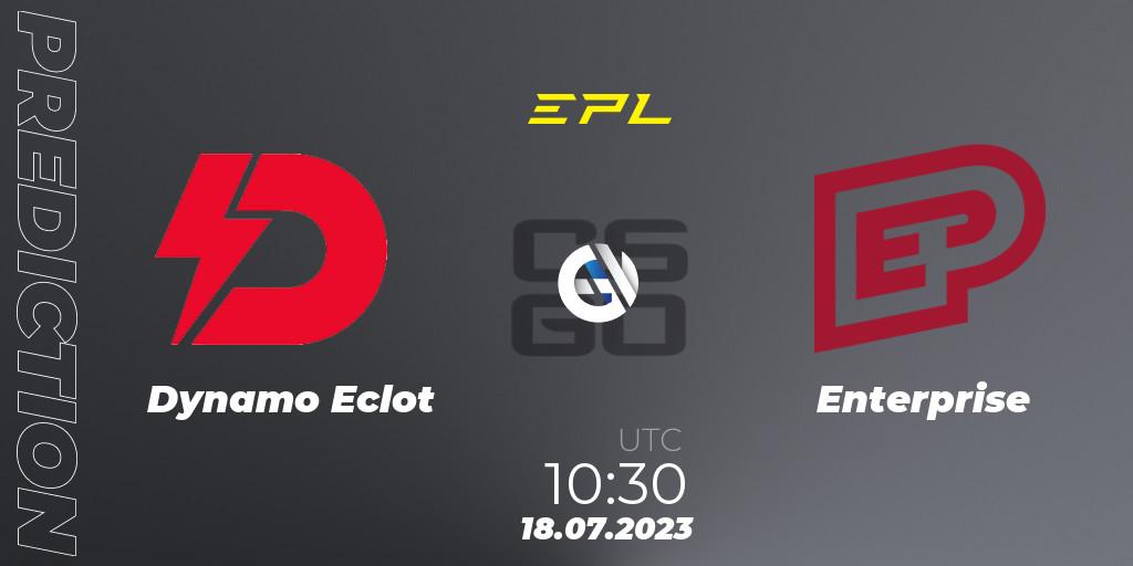 Dynamo Eclot - Enterprise: ennuste. 18.07.2023 at 10:30, Counter-Strike (CS2), European Pro League Season 9