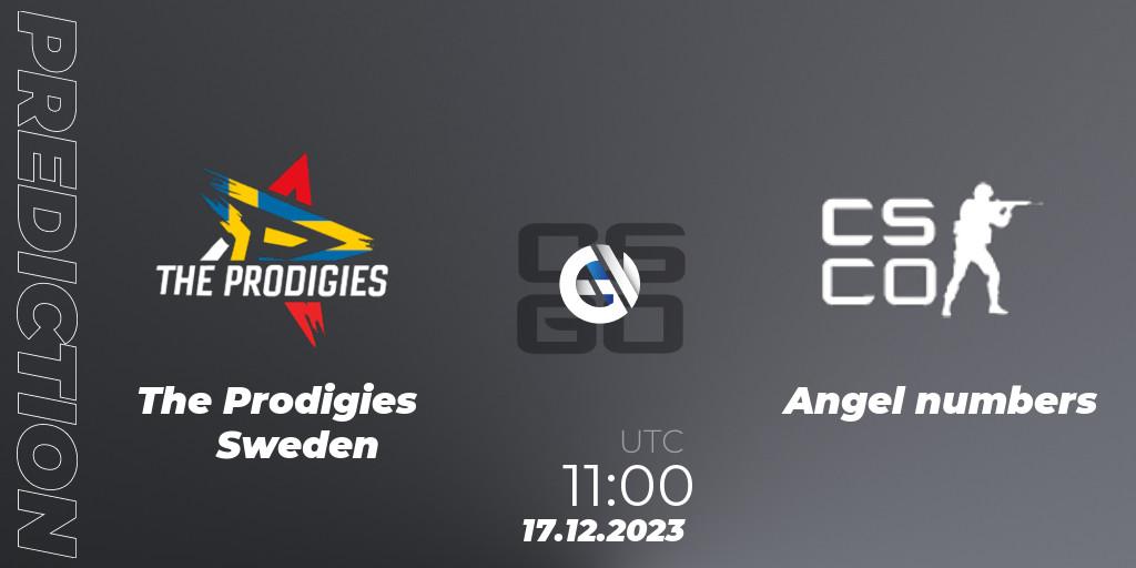 The Prodigies Sweden - Angel numbers: ennuste. 17.12.2023 at 11:00, Counter-Strike (CS2), Esportal LuckyCasino Cup
