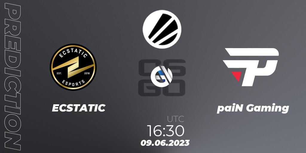 ECSTATIC - paiN Gaming: ennuste. 09.06.23, CS2 (CS:GO), ESL Challenger Katowice 2023