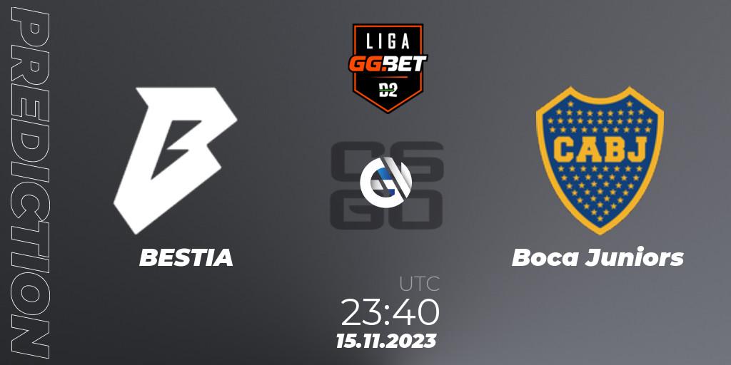 BESTIA - Boca Juniors: ennuste. 15.11.23, CS2 (CS:GO), Dust2 Brasil Liga Season 2