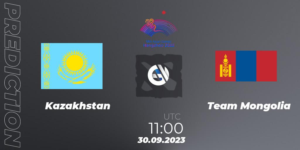 Kazakhstan - Team Mongolia: ennuste. 30.09.2023 at 11:00, Dota 2, 2022 Asian Games