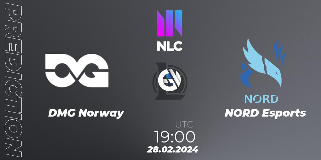 DMG Norway - NORD Esports: ennuste. 28.02.2024 at 19:00, LoL, NLC 1st Division Spring 2024