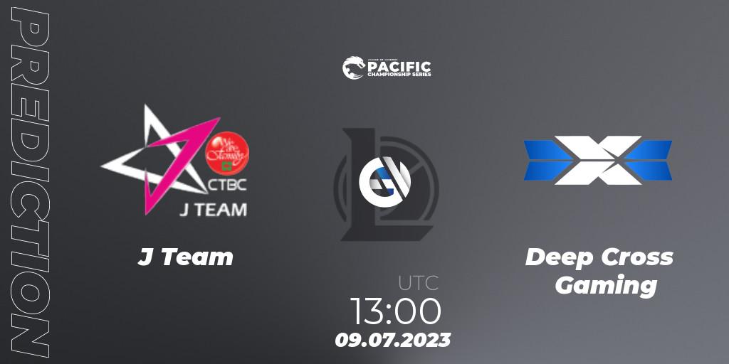 J Team - Deep Cross Gaming: ennuste. 09.07.2023 at 13:00, LoL, PACIFIC Championship series Group Stage