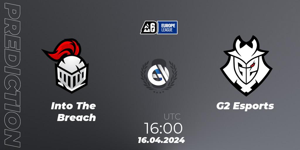 Into The Breach - G2 Esports: ennuste. 16.04.24, Rainbow Six, Europe League 2024 - Stage 1