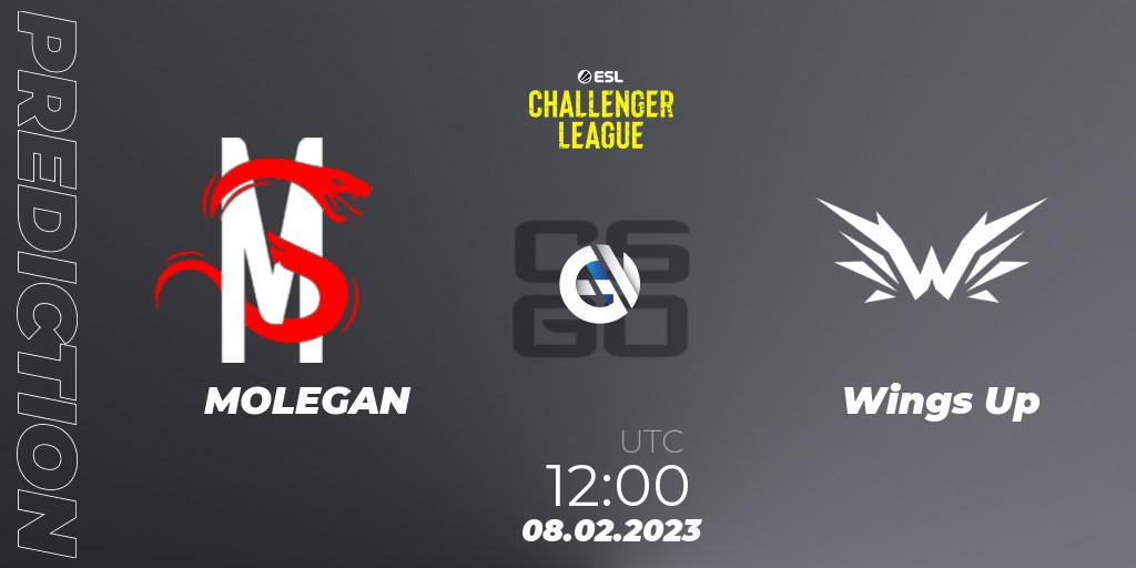 MOLEGAN - Wings Up: ennuste. 08.02.23, CS2 (CS:GO), ESL Challenger League Season 44: Asia-Pacific