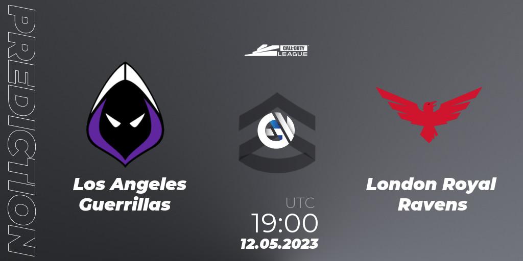 Los Angeles Guerrillas - London Royal Ravens: ennuste. 12.05.2023 at 19:00, Call of Duty, Call of Duty League 2023: Stage 5 Major Qualifiers