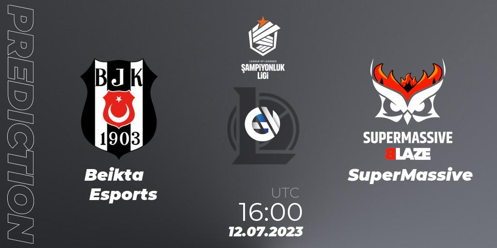 Beşiktaş Esports - SuperMassive: ennuste. 13.07.2023 at 16:00, LoL, TCL Summer 2023 - Group Stage