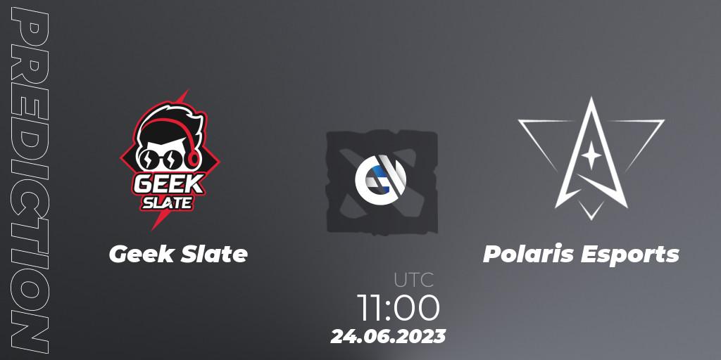 Geek Slate - Polaris Esports: ennuste. 24.06.2023 at 11:05, Dota 2, 1XPLORE Asia #1