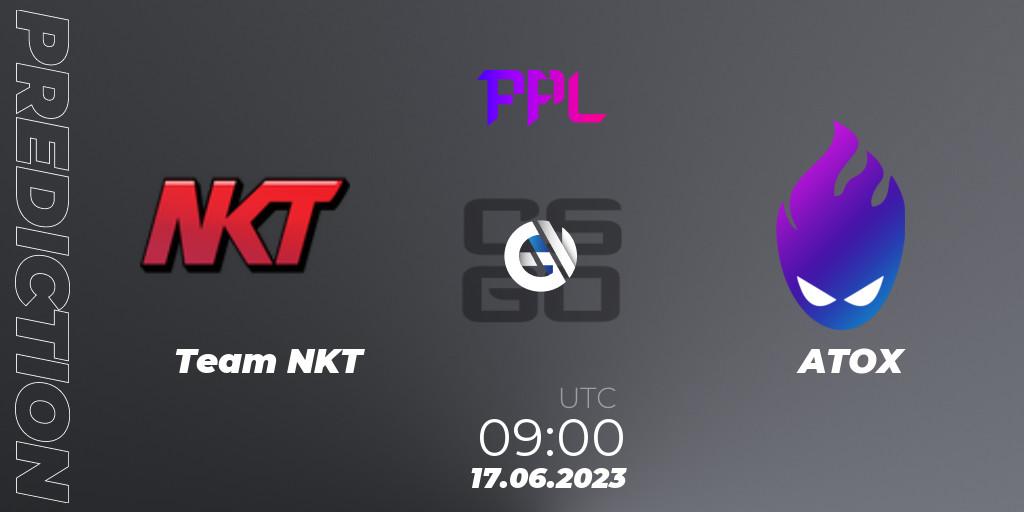 Team NKT - ATOX: ennuste. 17.06.2023 at 09:00, Counter-Strike (CS2), Perfect World Arena Premier League Season 4