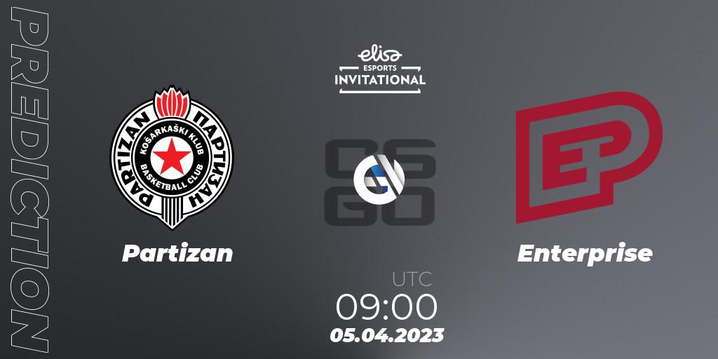 Partizan - Enterprise: ennuste. 05.04.23, CS2 (CS:GO), Elisa Invitational Spring 2023 Contenders