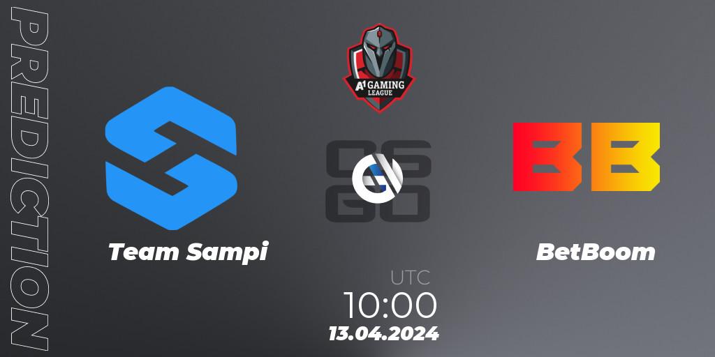 Team Sampi - BetBoom: ennuste. 13.04.2024 at 10:00, Counter-Strike (CS2), A1 Gaming League Season 8