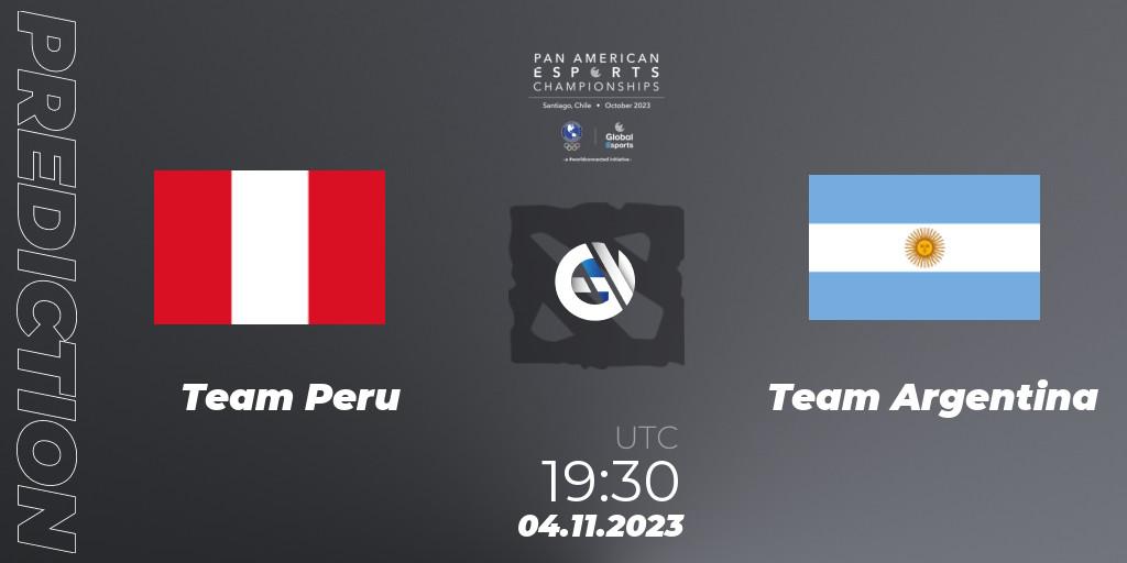 Team Peru - Team Argentina: ennuste. 04.11.23, Dota 2, Pan American Esports Championships 2023: Open