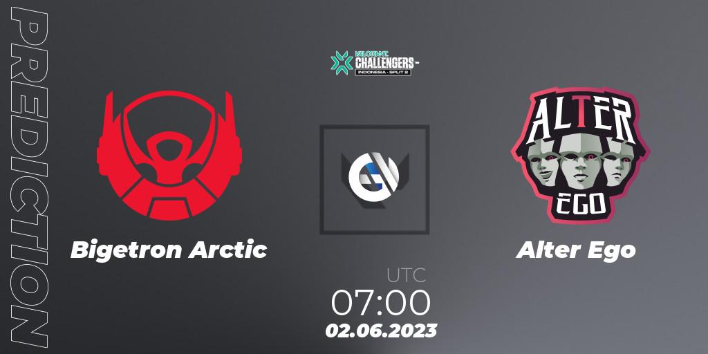 Bigetron Arctic - Alter Ego: ennuste. 02.06.23, VALORANT, VALORANT Challengers 2023: Indonesia Split 2 - Playoffs