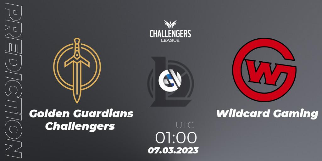 Golden Guardians Challengers - Wildcard Gaming: ennuste. 07.03.23, LoL, NACL 2023 Spring - Group Stage