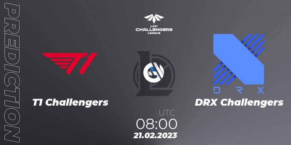 T1 Challengers - DRX Challengers: ennuste. 21.02.23, LoL, LCK Challengers League 2023 Spring