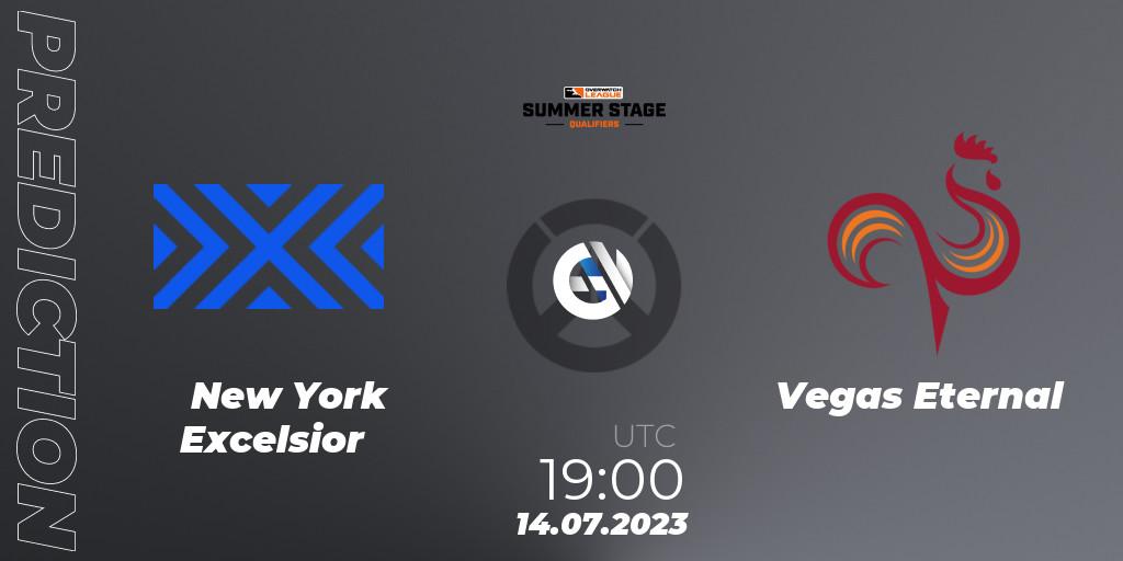 New York Excelsior - Vegas Eternal: ennuste. 14.07.23, Overwatch, Overwatch League 2023 - Summer Stage Qualifiers