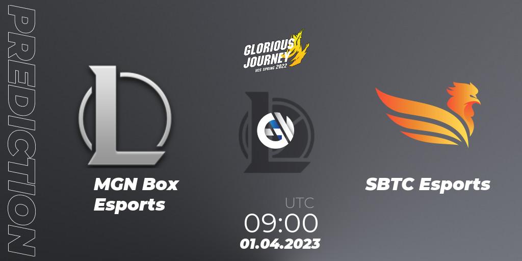 MGN Box Esports - SBTC Esports: ennuste. 10.03.2023 at 10:00, LoL, VCS Spring 2023 - Group Stage