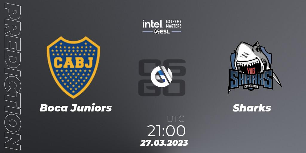 Boca Juniors - Sharks: ennuste. 27.03.2023 at 21:10, Counter-Strike (CS2), IEM Dallas 2023 South America Open Qualifier 2