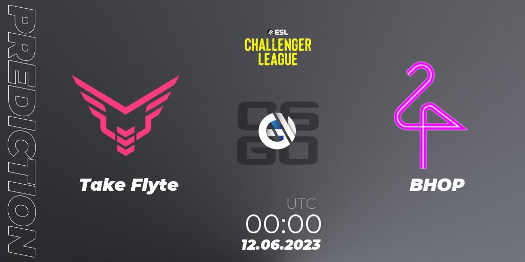 Take Flyte - BHOP: ennuste. 12.06.2023 at 00:00, Counter-Strike (CS2), ESL Challenger League Season 45 Relegation: North America