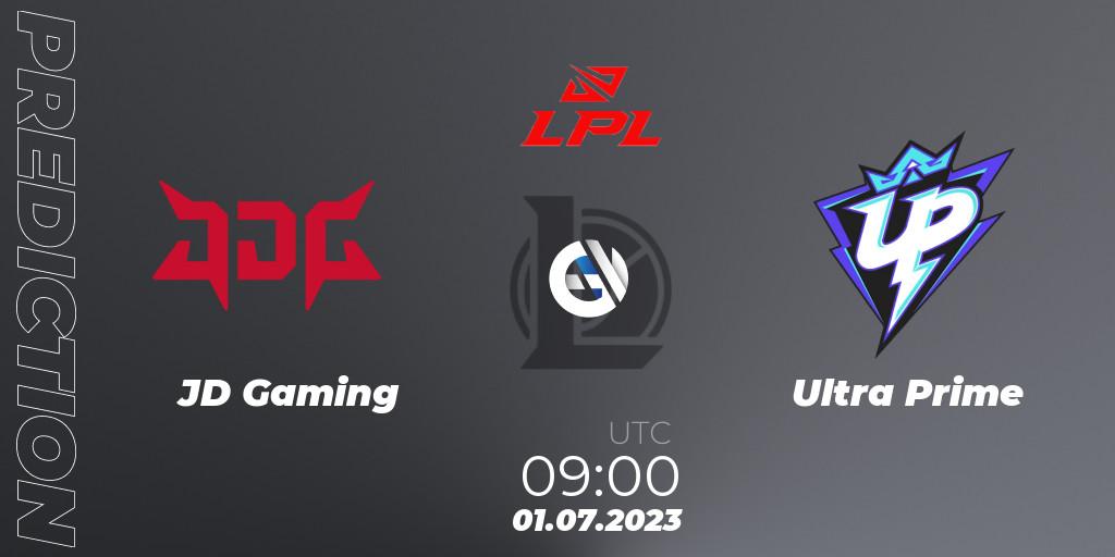 JD Gaming - Ultra Prime: ennuste. 01.07.23, LoL, LPL Summer 2023 Regular Season
