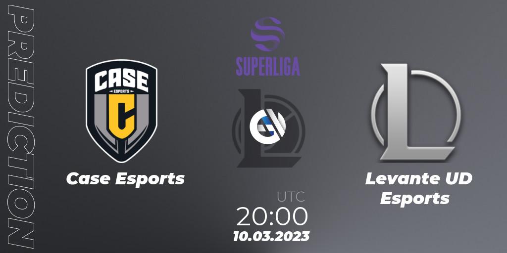 Case Esports - Levante UD Esports: ennuste. 10.03.2023 at 20:00, LoL, LVP Superliga 2nd Division Spring 2023 - Group Stage
