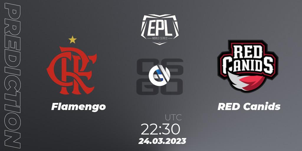 Flamengo - RED Canids: ennuste. 24.03.23, CS2 (CS:GO), EPL World Series: Americas Season 3