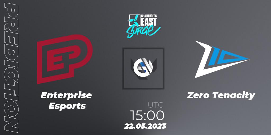 Enterprise Esports - Zero Tenacity: ennuste. 22.05.23, VALORANT, VALORANT Challengers 2023 East: Surge Split 2 - Playoffs