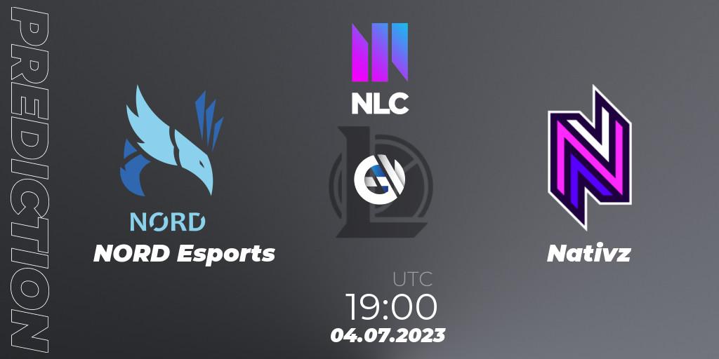 NORD Esports - Nativz: ennuste. 04.07.2023 at 19:00, LoL, NLC Summer 2023 - Group Stage