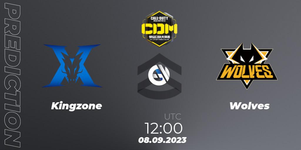  Kingzone - Wolves: ennuste. 08.09.2023 at 12:00, Call of Duty, China Masters 2023 S6: Championship