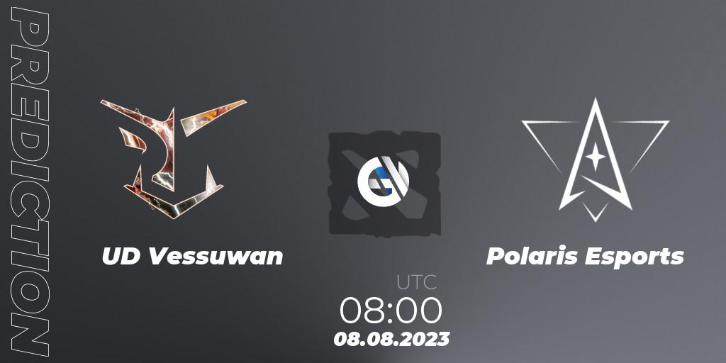UD Vessuwan - Polaris Esports: ennuste. 13.08.23, Dota 2, LingNeng Trendy Invitational