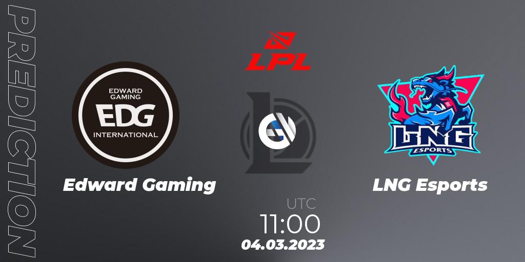 Edward Gaming - LNG Esports: ennuste. 04.03.23, LoL, LPL Spring 2023 - Group Stage